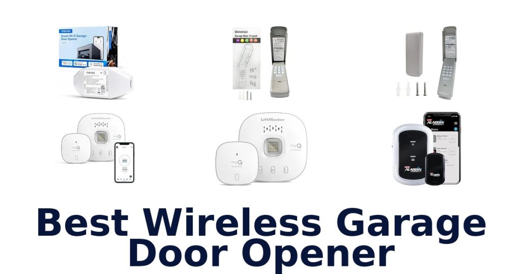 Best Wireless Garage Door Opener