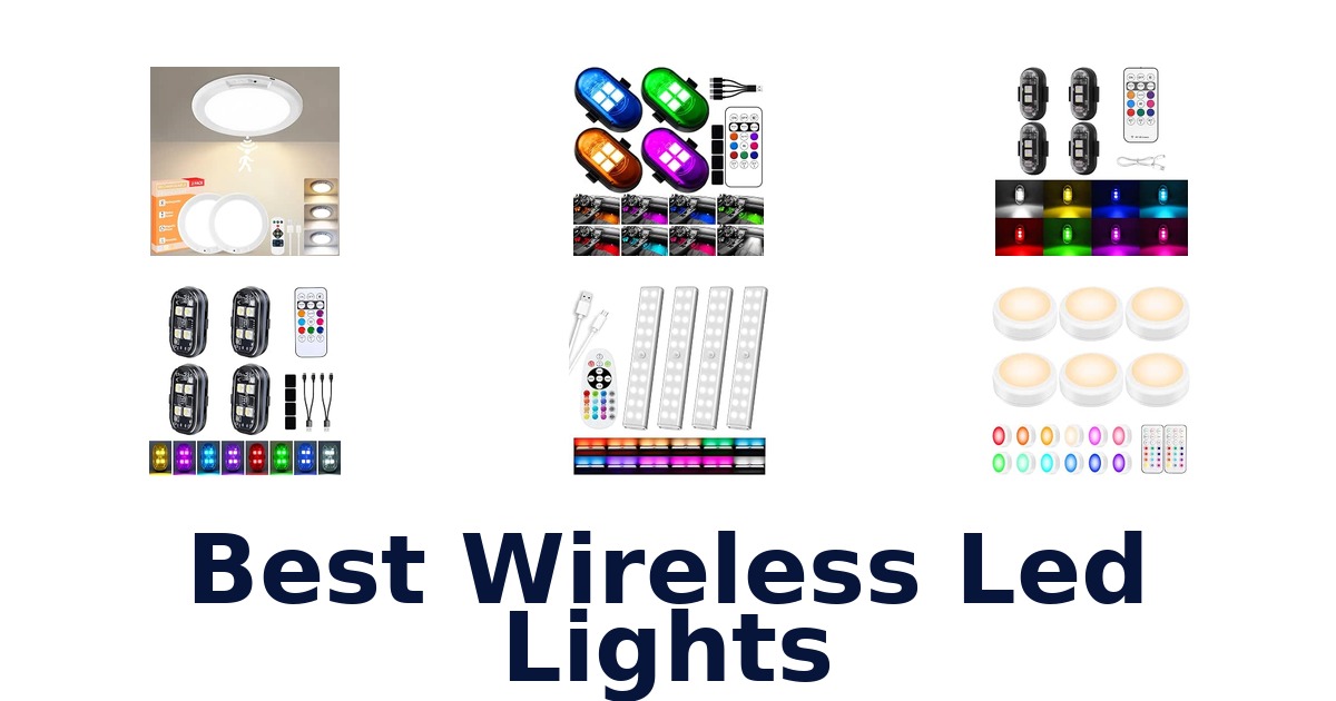 Best Wireless Led Lights