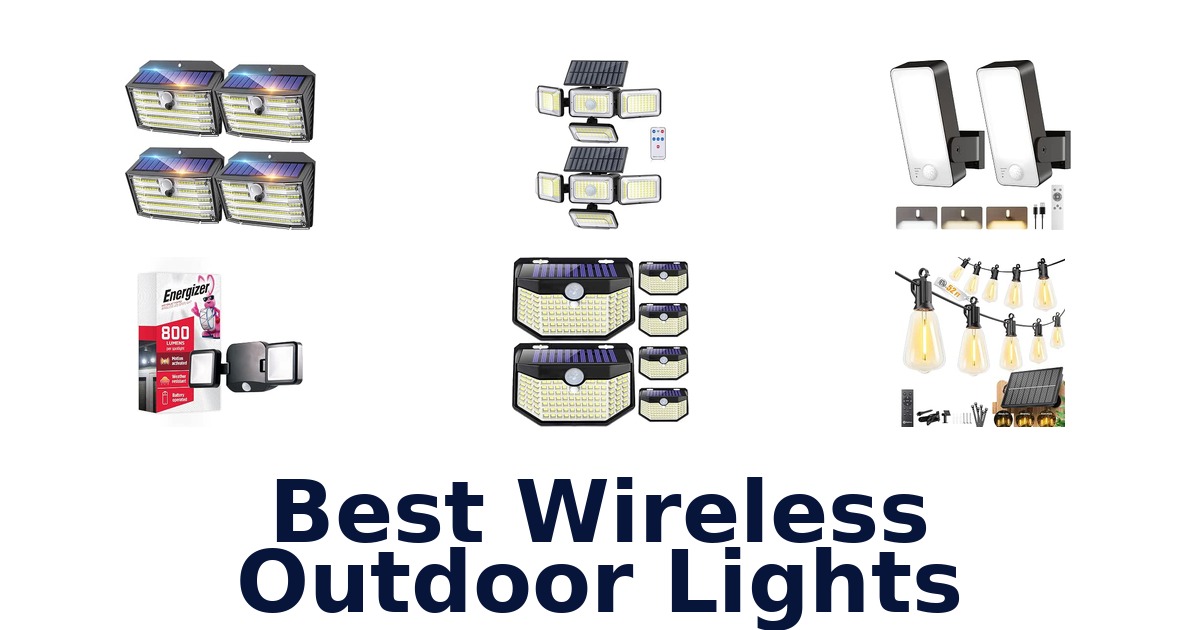 Best Wireless Outdoor Lights