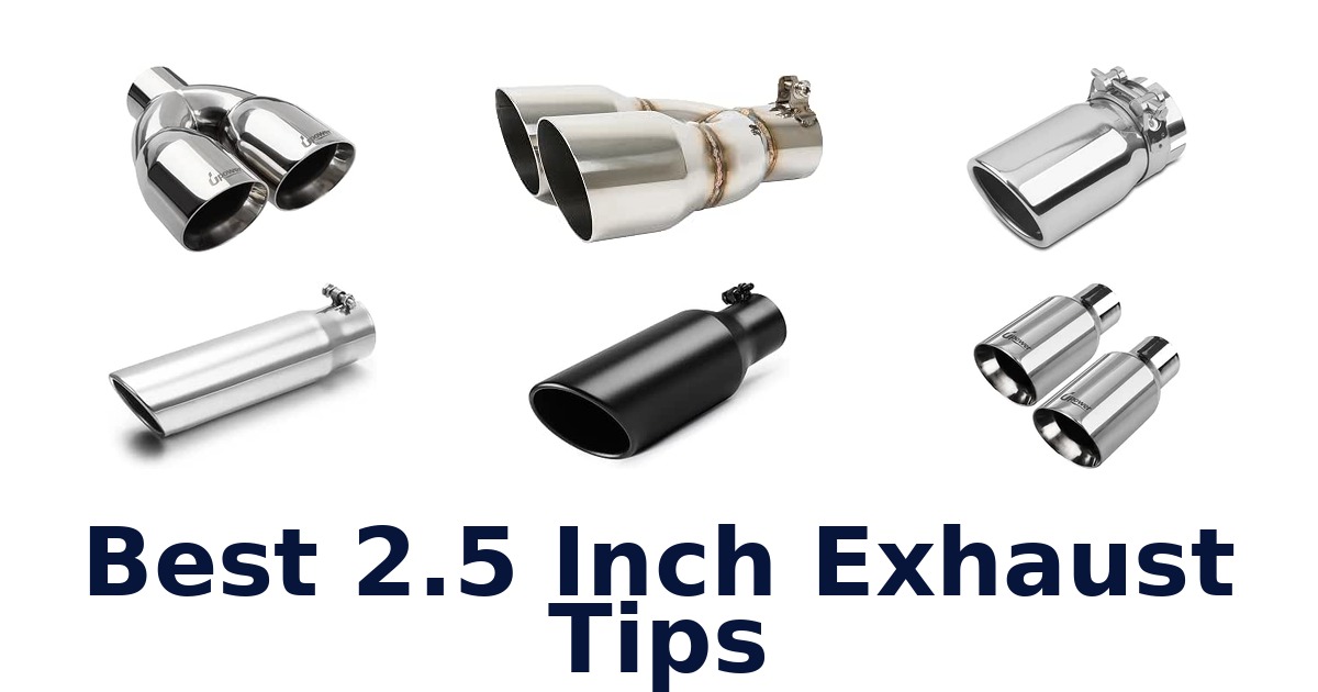 Best 2.5 Inch Exhaust Tips