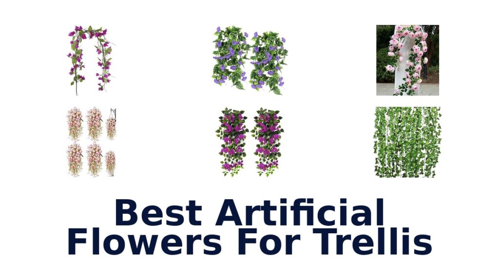 Best Artificial Flowers For Trellis