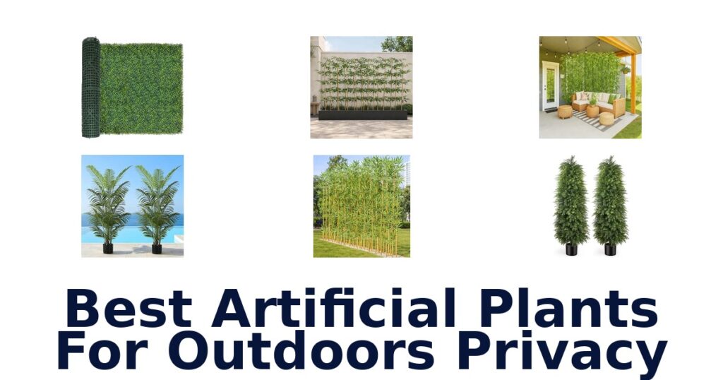 Best Artificial Plants For Outdoors Privacy
