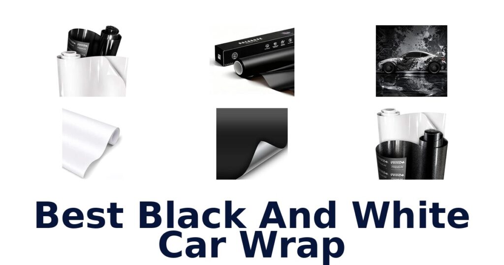 Best Black And White Car Wrap