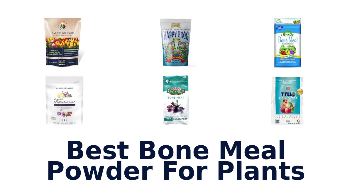 Best Bone Meal Powder For Plants
