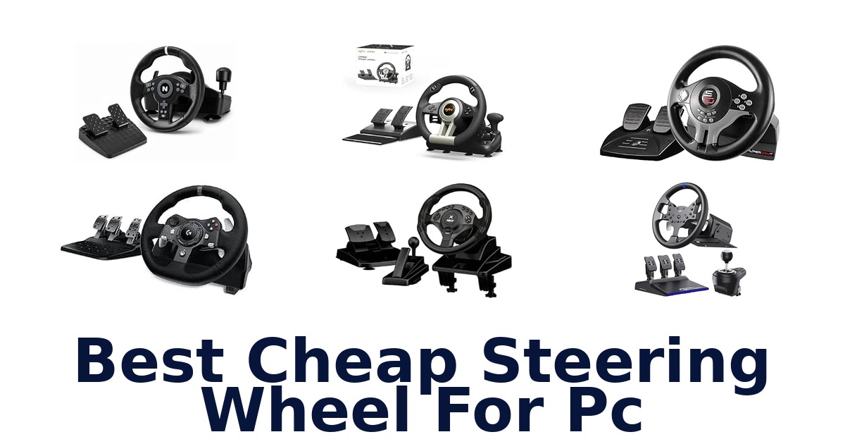 Best Cheap Steering Wheel For Pc