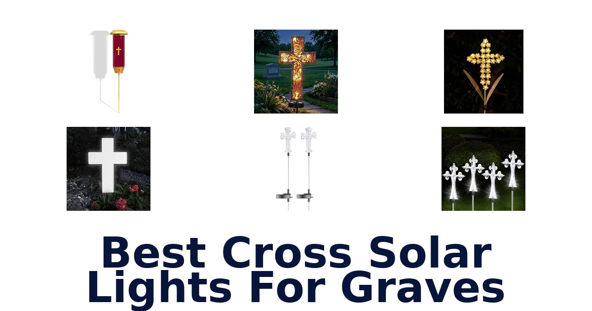 Best Cross Solar Lights For Graves