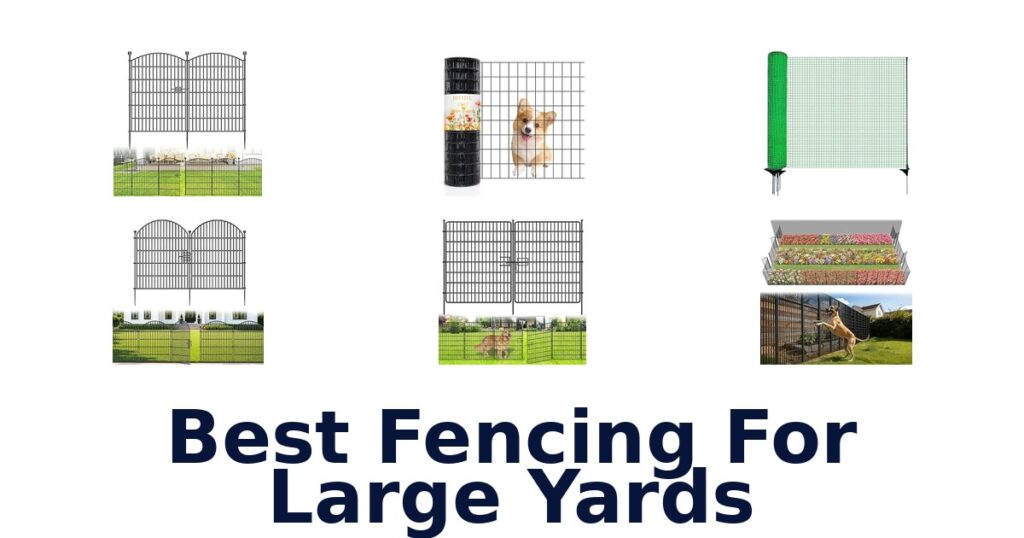 Best Fencing For Large Yards