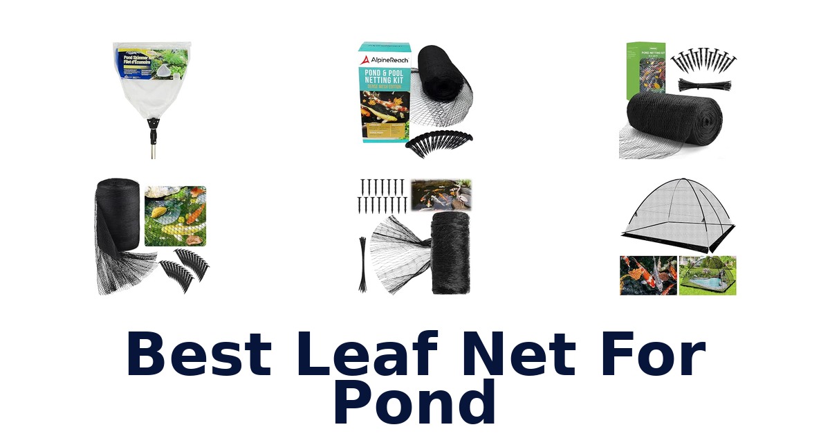 Best Leaf Net For Pond