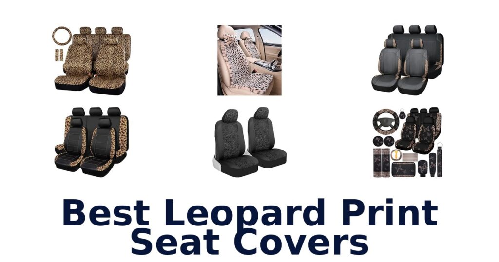 Best Leopard Print Seat Covers