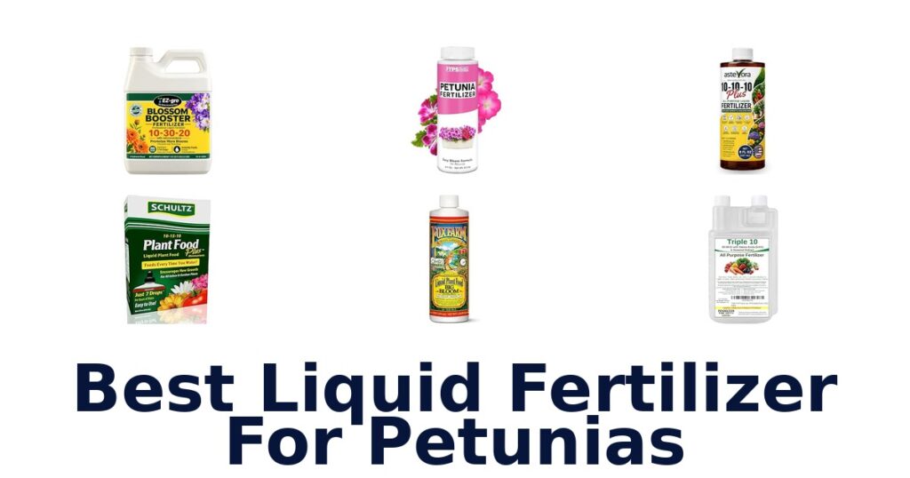 Best Liquid Fertilizer For Petunias