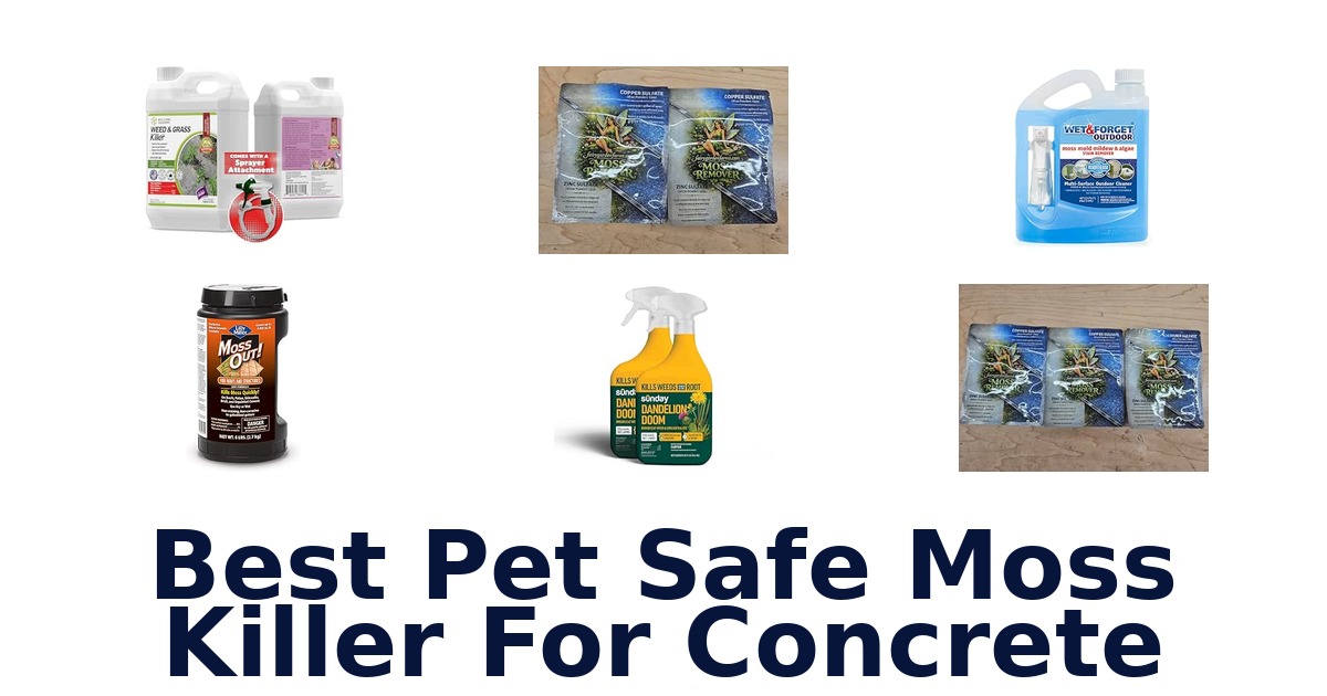 Best Pet Safe Moss Killer For Concrete