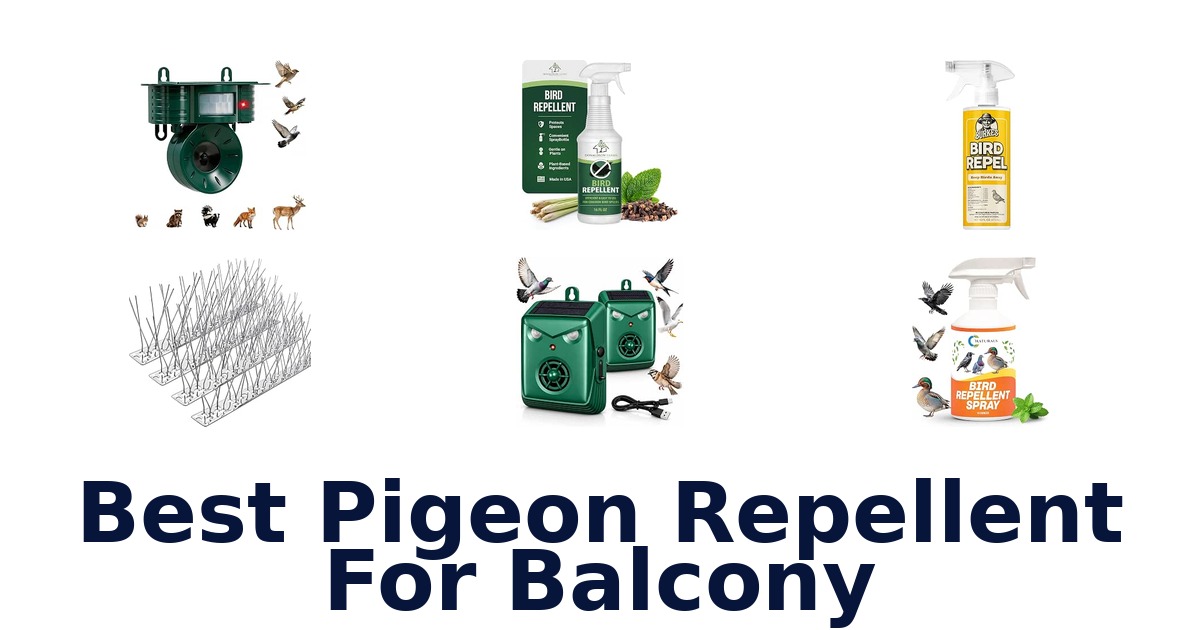 Best Pigeon Repellent For Balcony