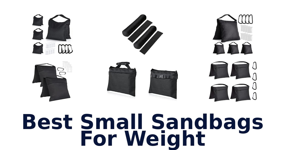 Best Small Sandbags For Weight