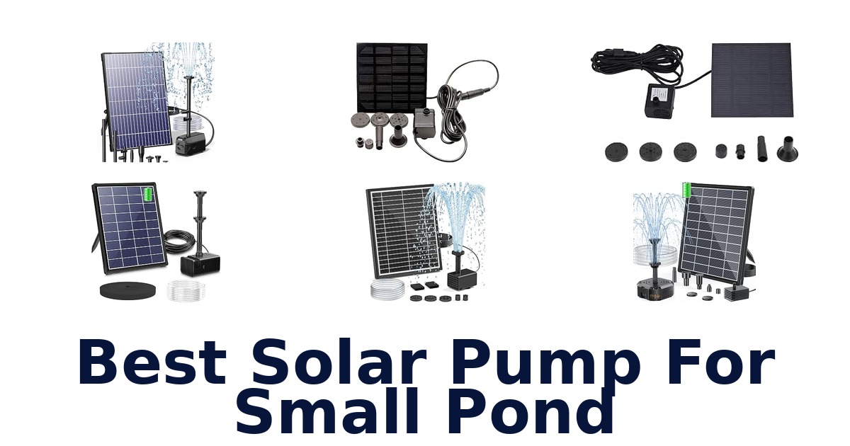Best Solar Pump For Small Pond