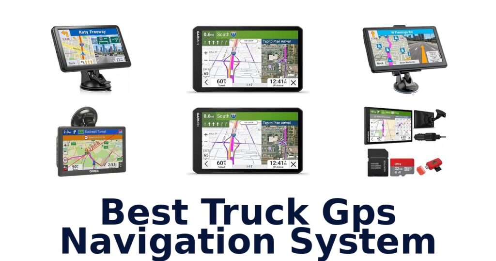 Best Truck Gps Navigation System