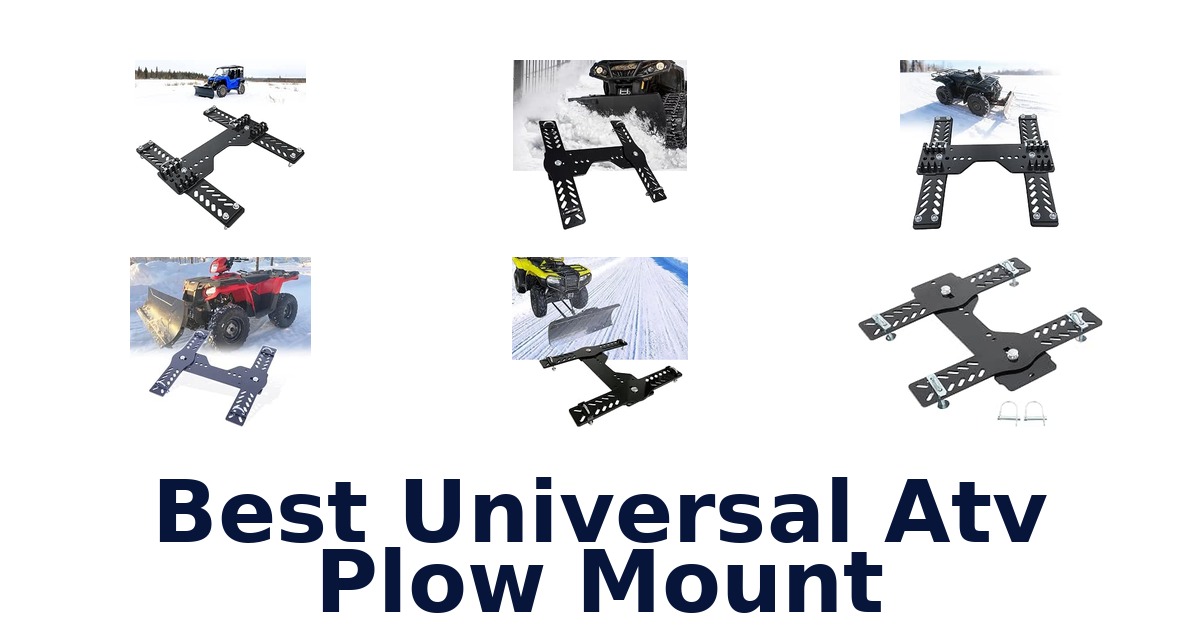 Best Universal Atv Plow Mount