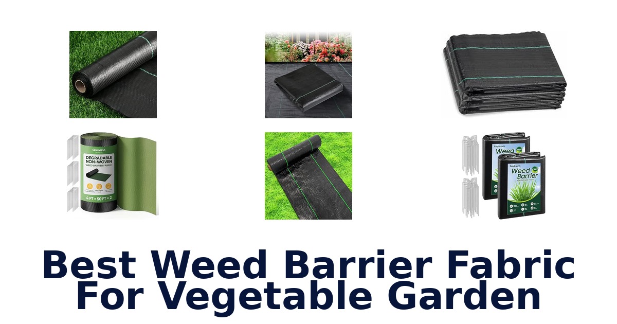 Best Weed Barrier Fabric For Vegetable Garden